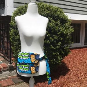Handmade Ankara Waist Bag by MyntSociety